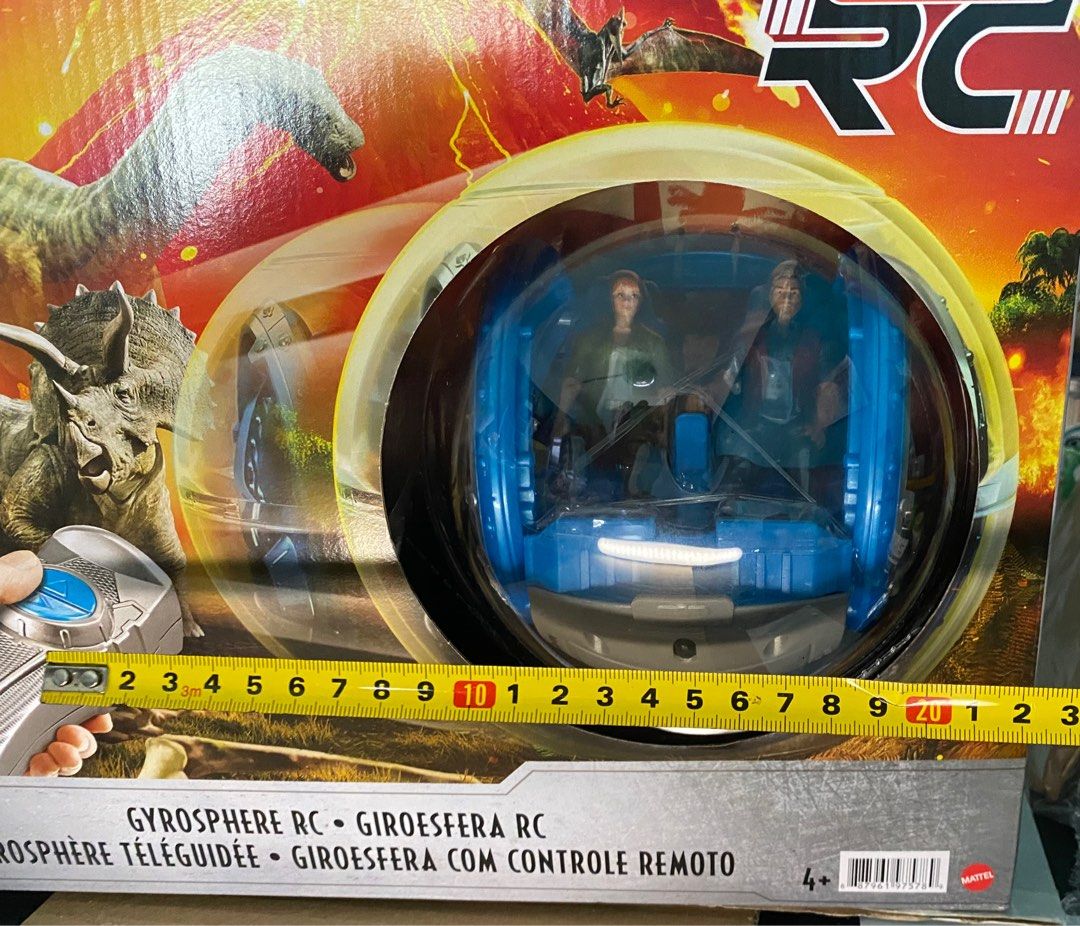 Jurassic world discount gyrosphere rc
