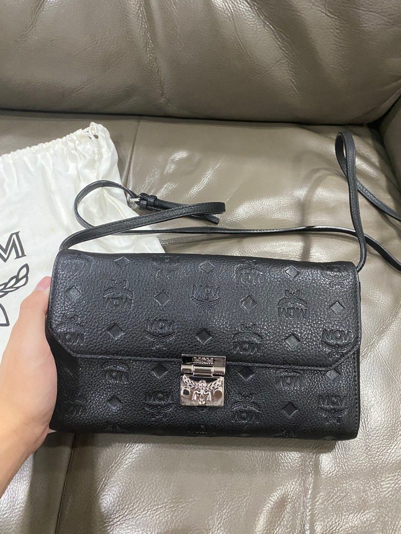 Mcm sale crossbody black