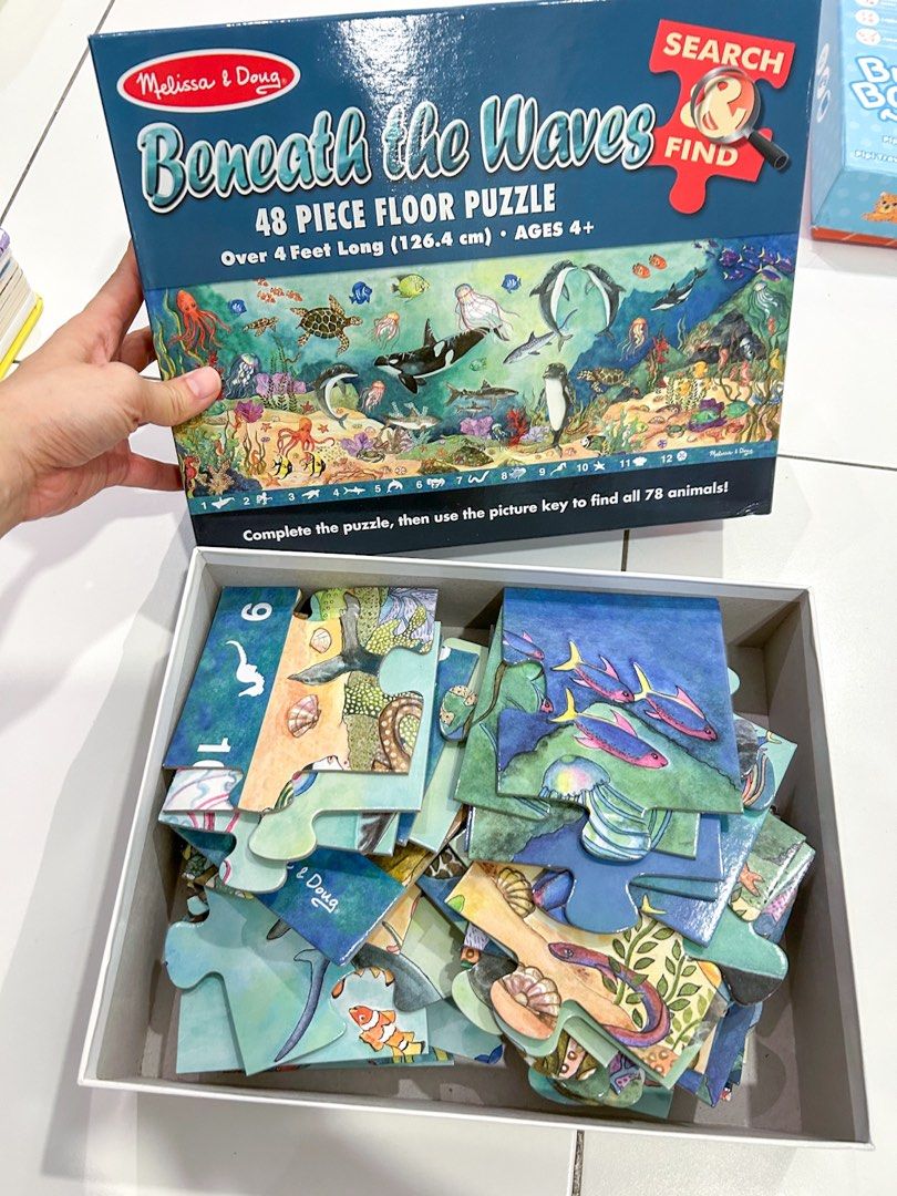 Melissa and Doug puzzle for 2 3 years old Hobbies Toys Toys