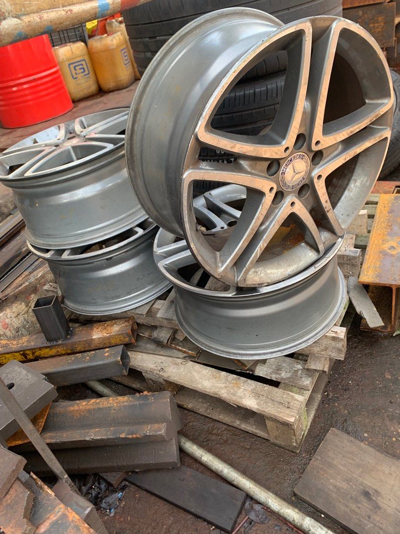 Mercedes Benz Rim, Car Accessories, Tyres & Rims on Carousell