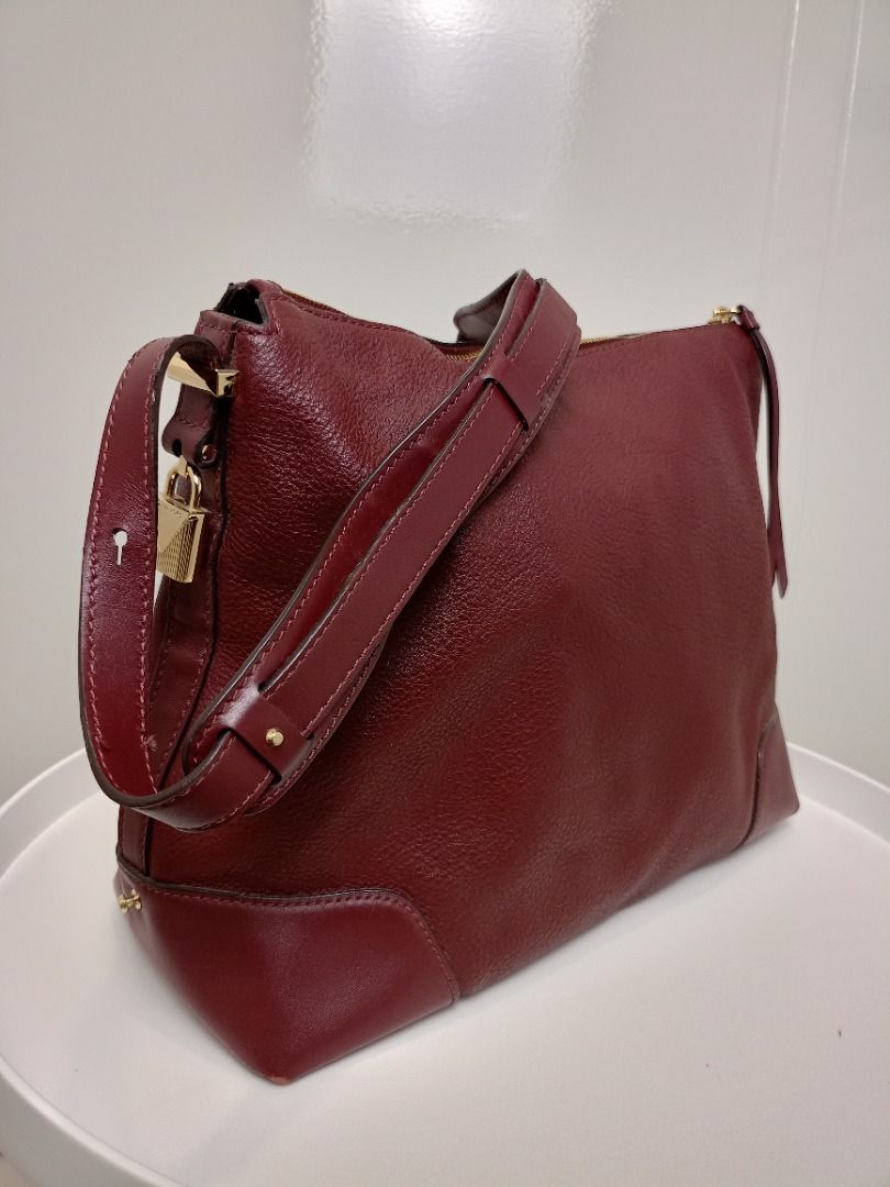 Michael kors crosby online large logo shoulder bag