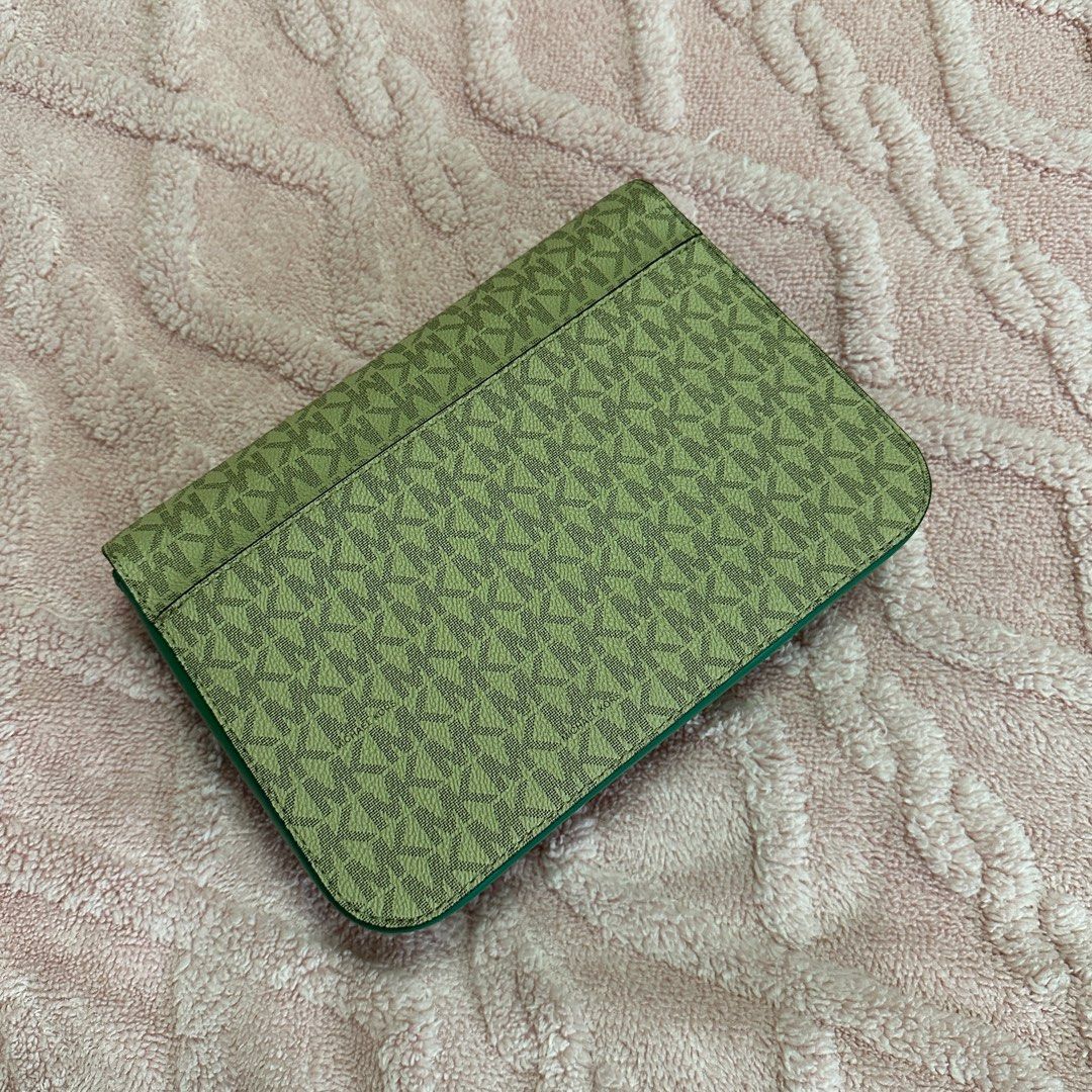 MICHAEL KORS MEDIUM SLOAN EDITOR GREEN Women s Fashion Bags Wallets Cross body Bags on Carousell