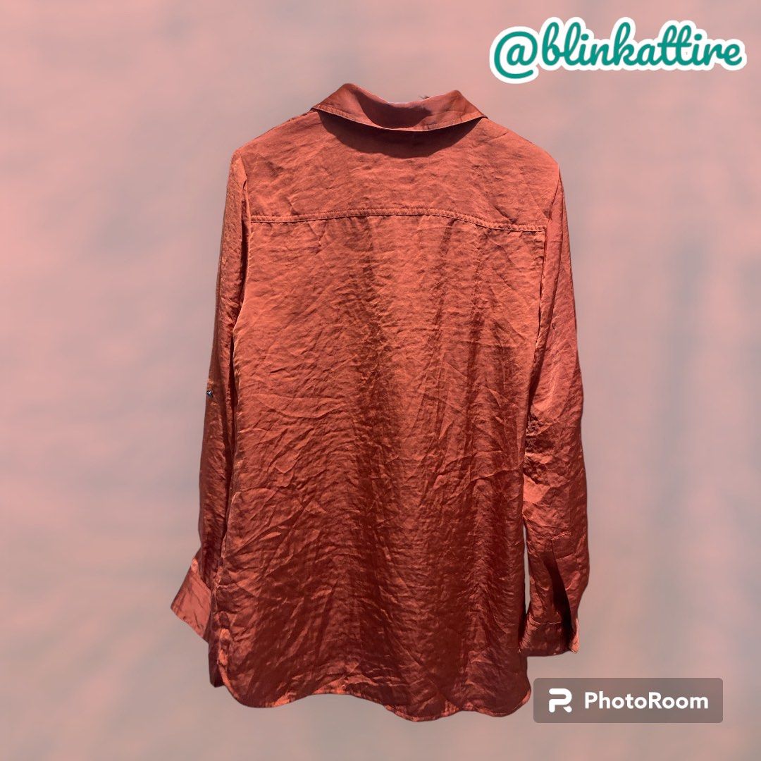 Michael kors shirts orange store