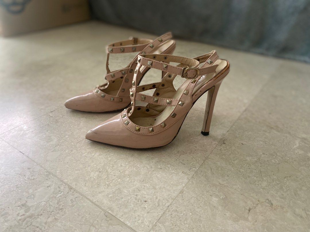 Designer nude heels store