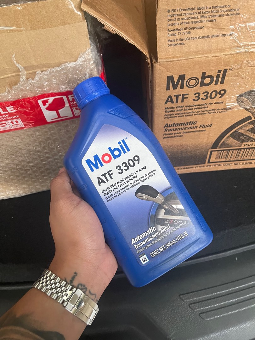Mobil ATF 3309, Car Parts & Accessories, Maintenance Fluids and Filters ...