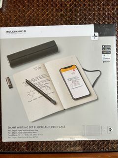 Moleskine Smart Writing Set Ellipse and Pen + Case (BRAND NEW)!