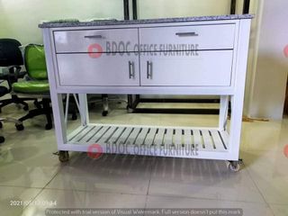 movable kitchen island / kitchen cabinets / toilet partition /  office furniture