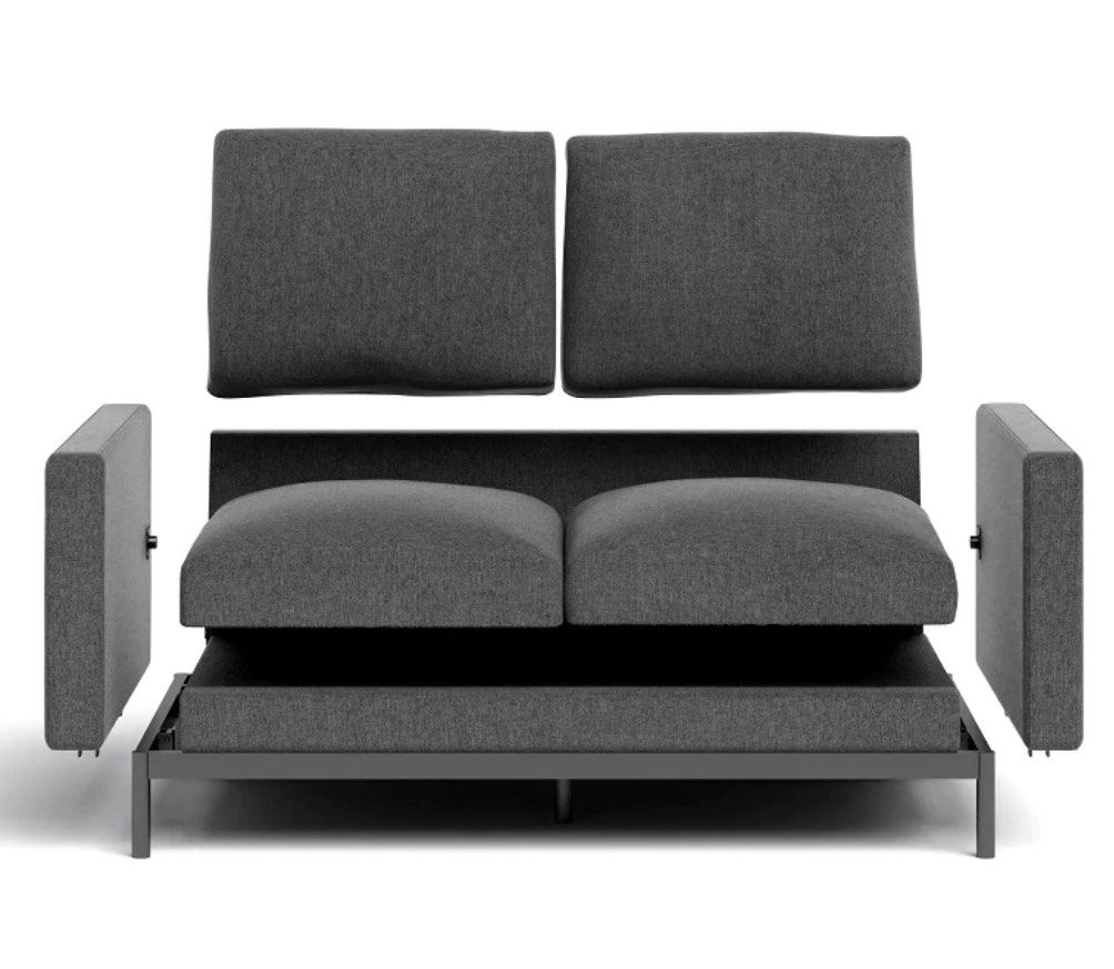 Nearly New 2 Seater SofaZINUS LoganMemory Form, Furniture & Home Living, Furniture, Sofas on