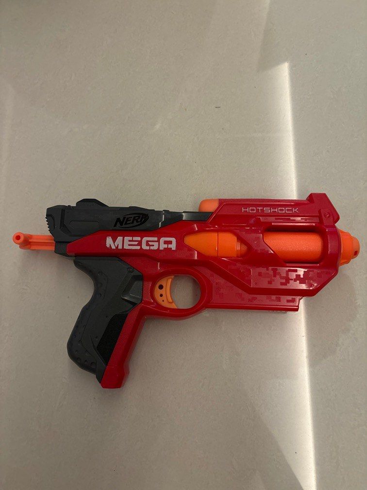 NERF MEGA HOTSHOCK FREE DARTS Hobbies Toys Toys Games