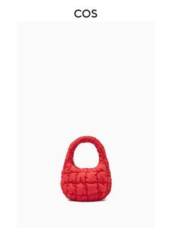 ‼️NEW ARRIVAL‼️ Cos Micro Quilted Bag in Red