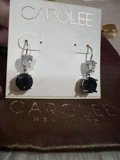 New Carolee dangling Sapphire Earrings