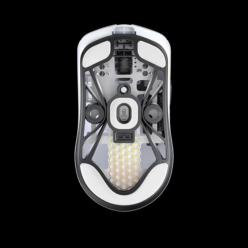 **NEW COLOUR** Lamzu Maya (White) Wireless Gaming Mouse (4K Compatible ...