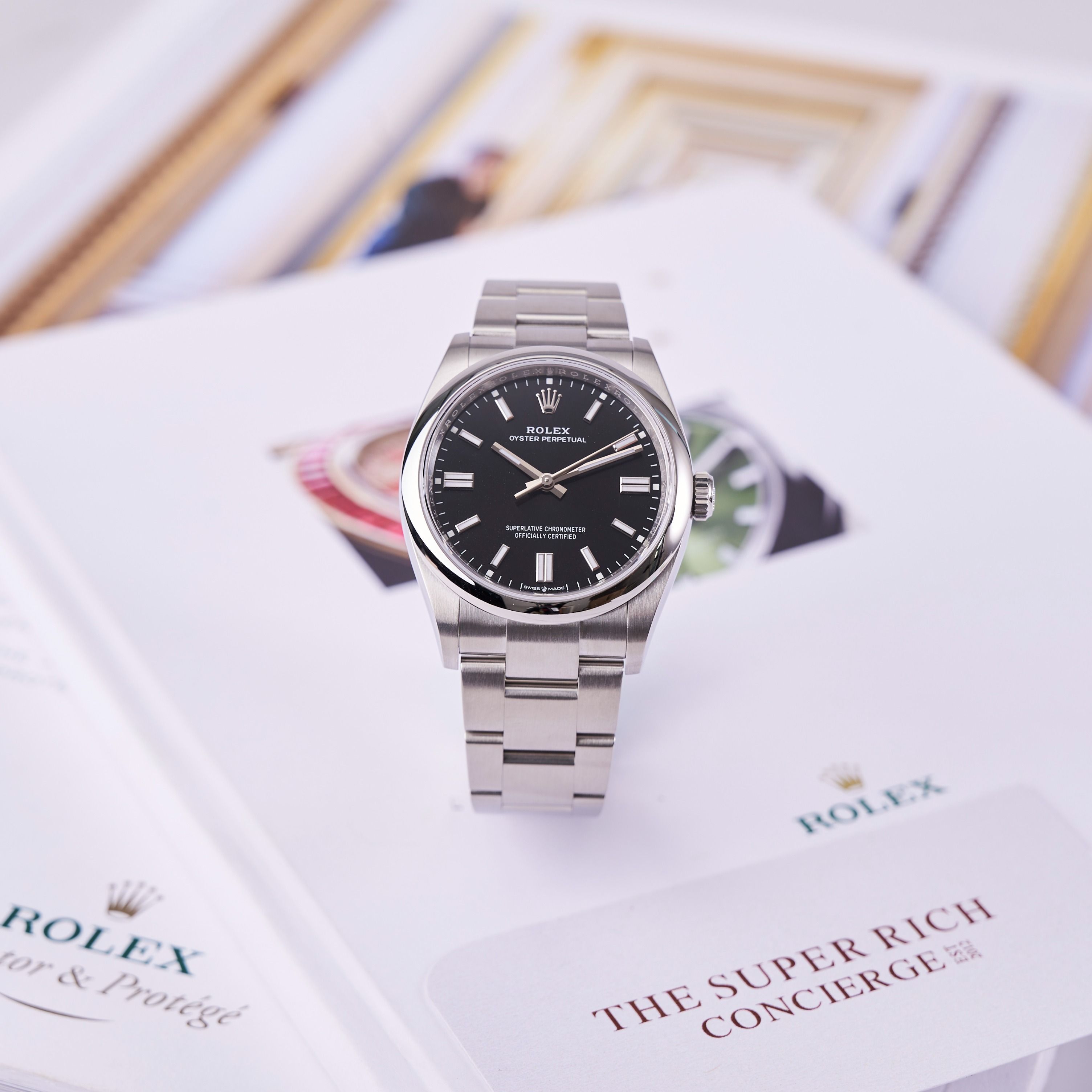 NEW Rolex Oyster Perpetual 36 126000 0002 Black Dial 36mm
