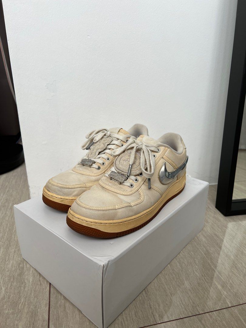 Nike air force 1 discount low travis scott sail