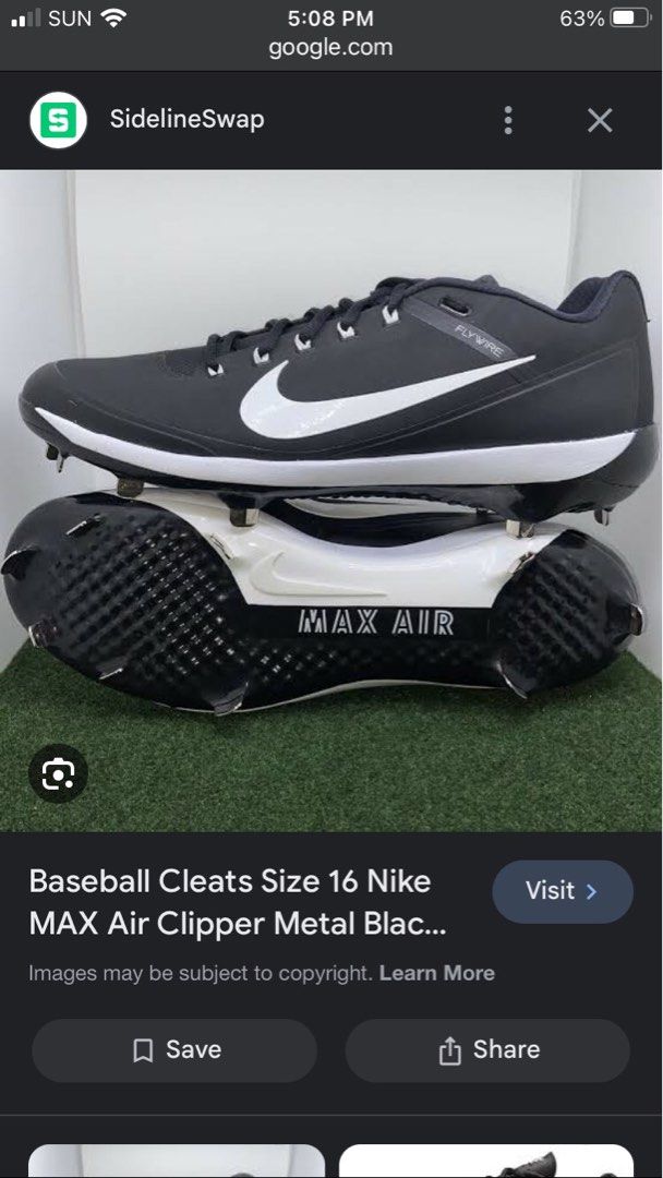 Nike Baseball Cleats Men s Fashion Footwear Sneakers on Carousell