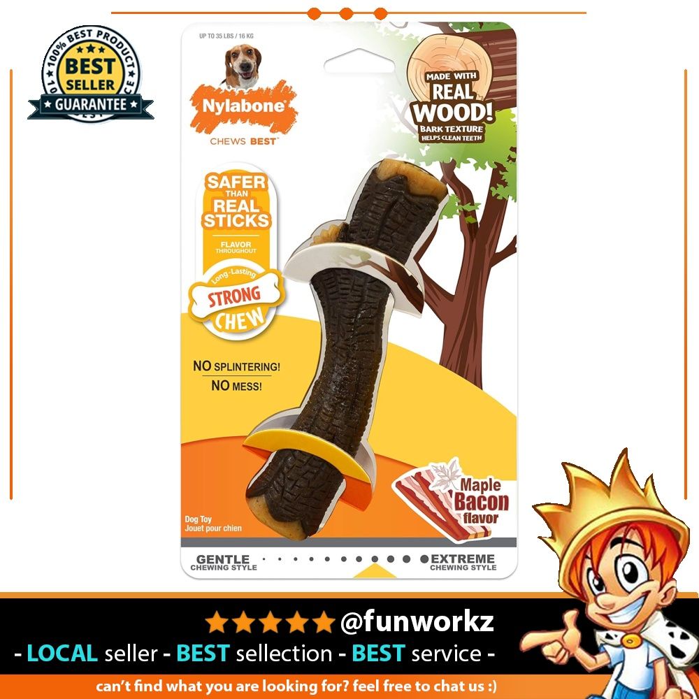 Nylabone wood deals