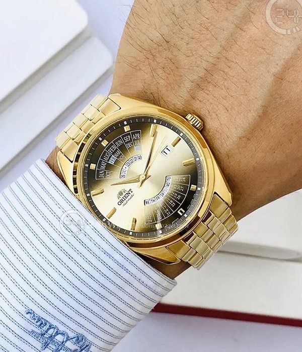 Ceas orient automatic 21 jewels new multi year calendar sales