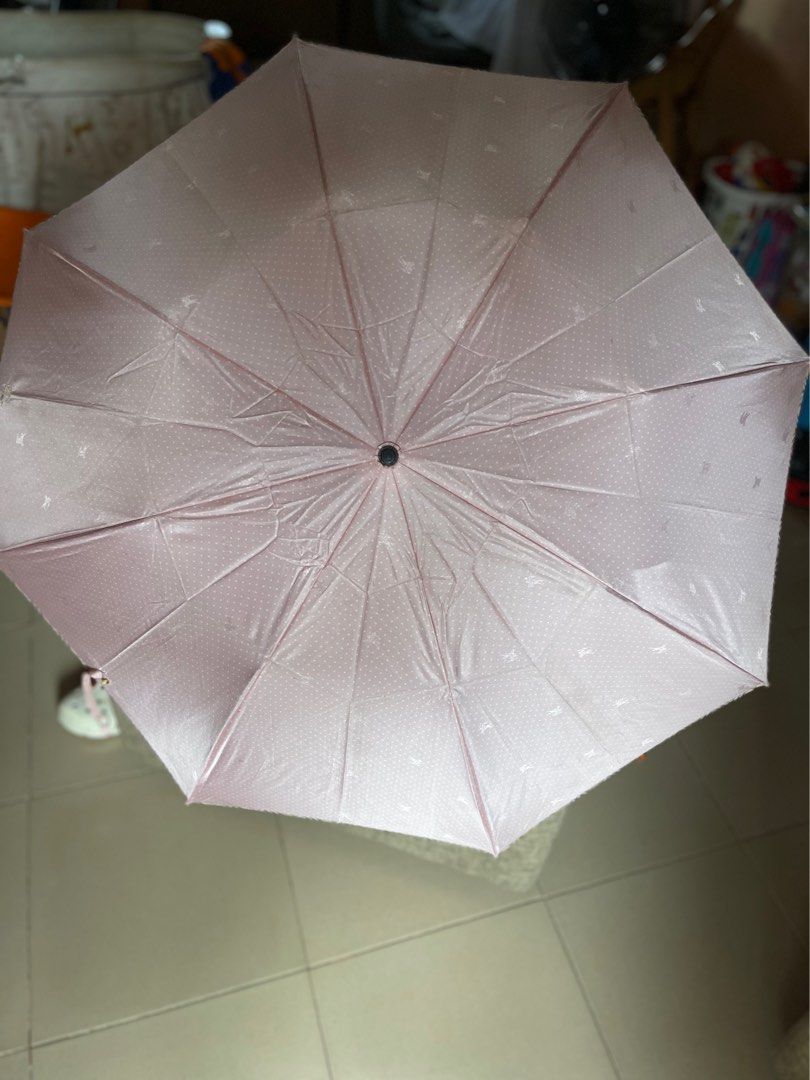 Original Burberry Pink Plaid Umbrella