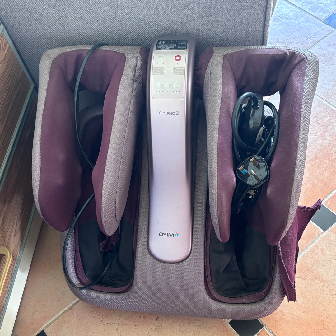 OSIM uSqueez 2 leg massager Health Nutrition Massage Devices