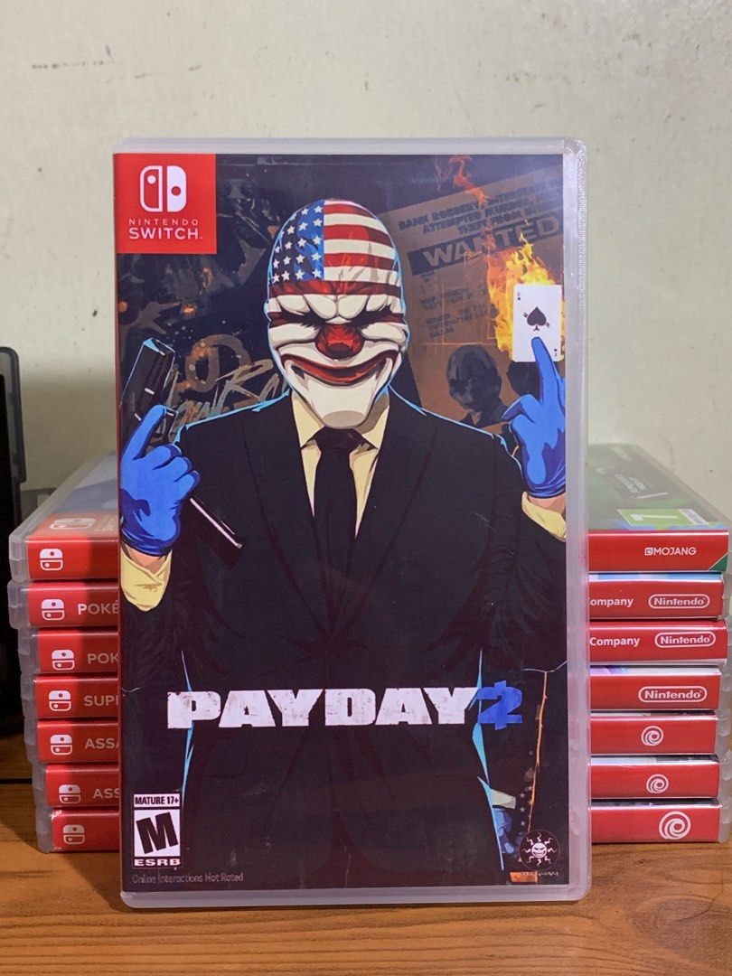 Payday 2, Video Gaming, Video Games, Nintendo on Carousell
