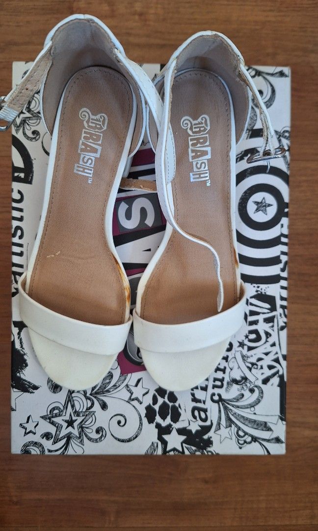 White sandals payless deals