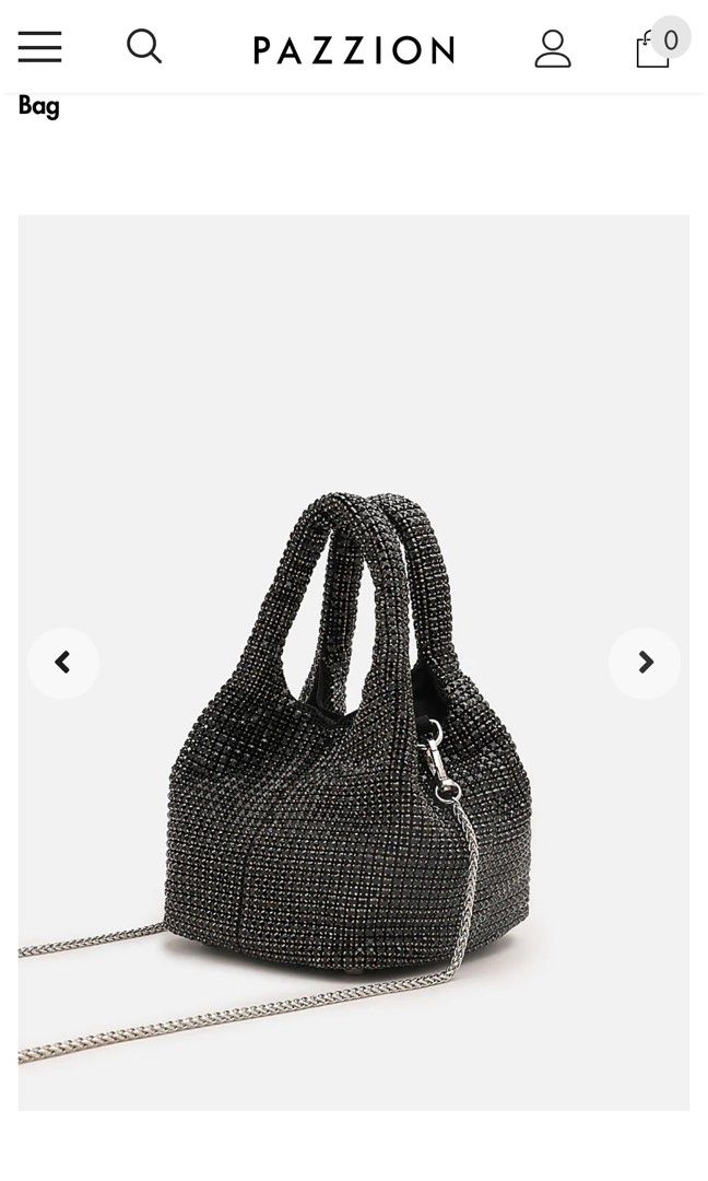 Mini Kaylee Diamante Pazzion purse bag