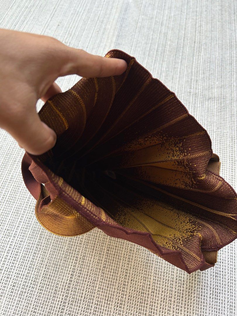 Pleats Mama Korean Brand Pleated Tote Bag, Women's Fashion, Bags