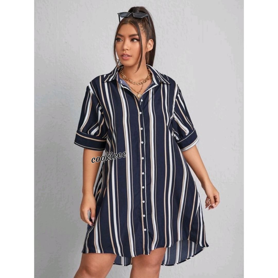Boyfriend shirt dress plus size shop