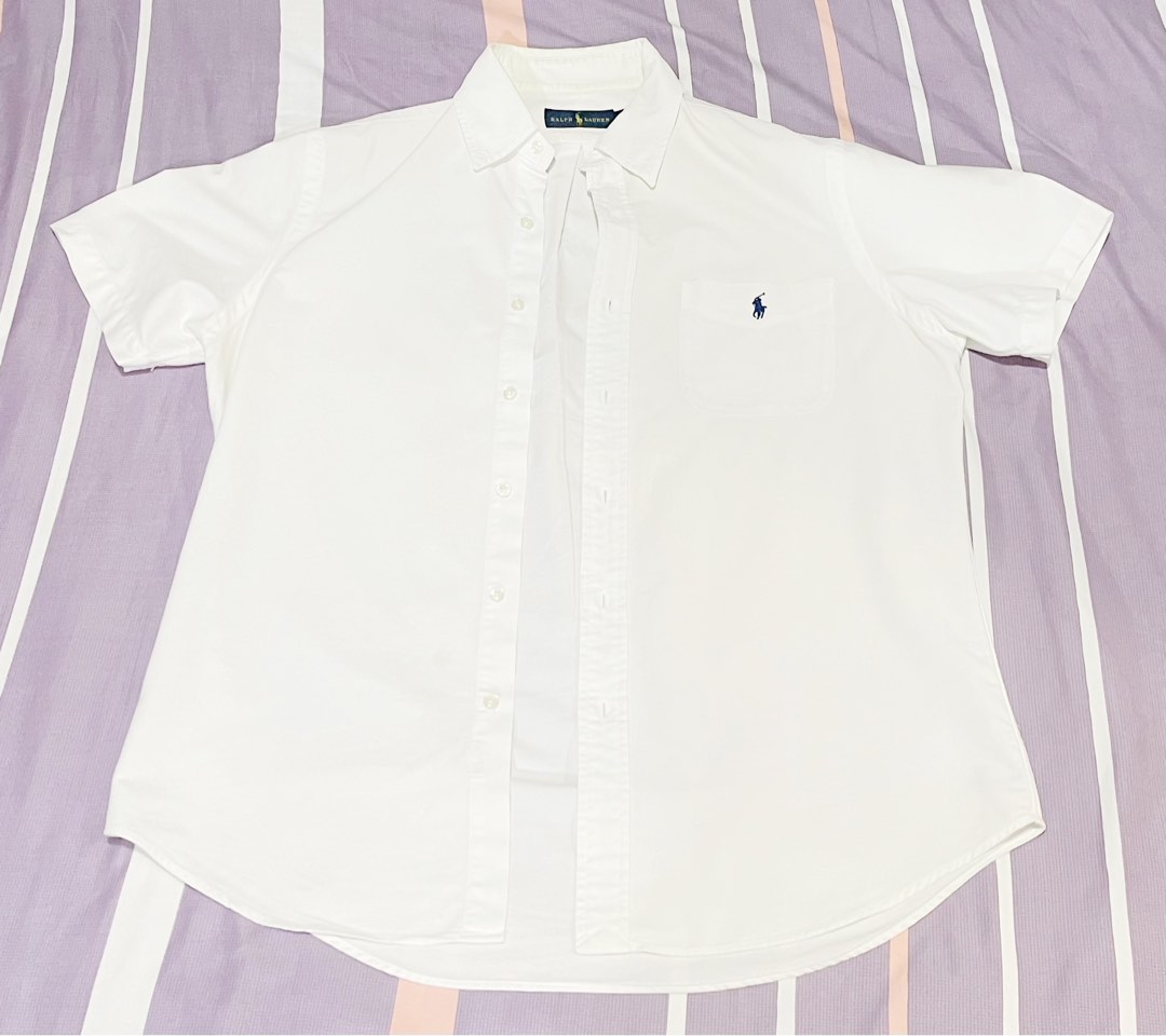 White polo cheap button down