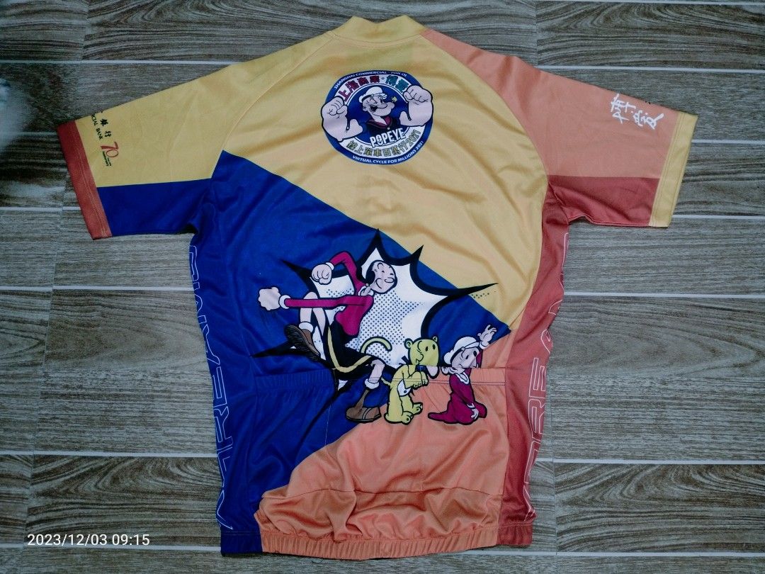 Popeye cycling jersey cheap