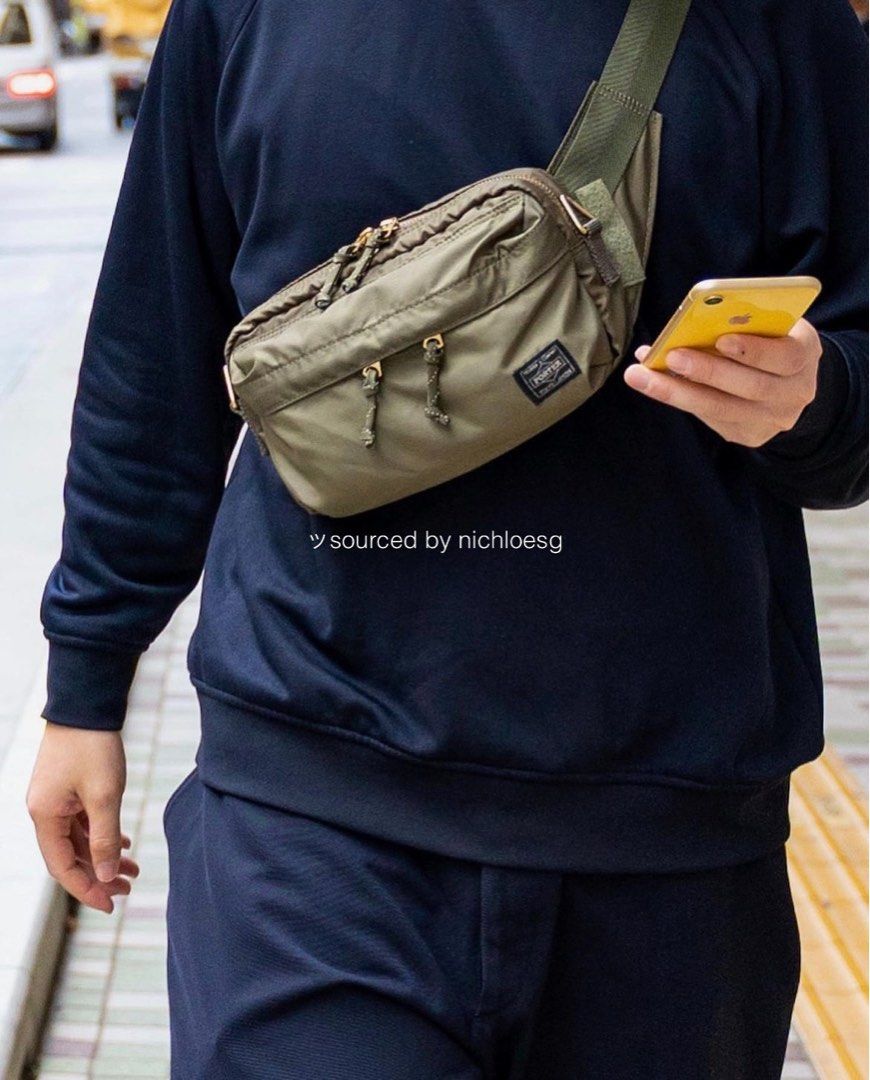 PORTER FORCE 2WAY WAIST BAG Men s Fashion Bags Sling Bags on