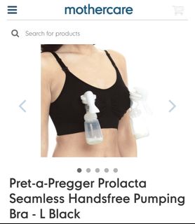 Pret a Pregger ProLacta Hands Free 3 in 1 Pumping Bra / Maternity