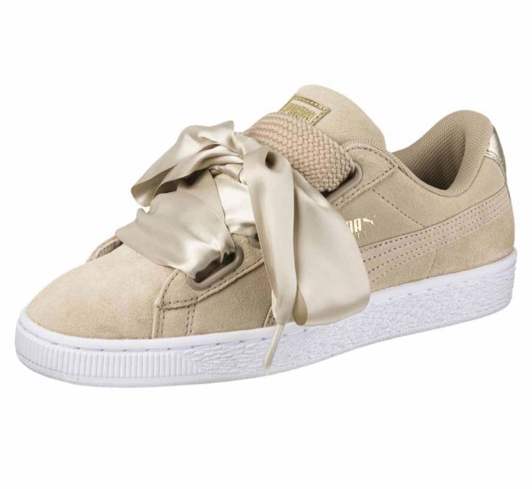 Puma Suede Basket Heart Safari Trainer Women s Fashion Footwear
