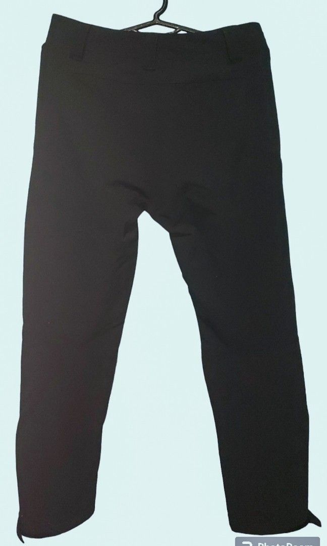 QUECHUA Dark Grey Cotton Elastic Waist Smart Pockets Jogger Pants Size L/XL  | eBay