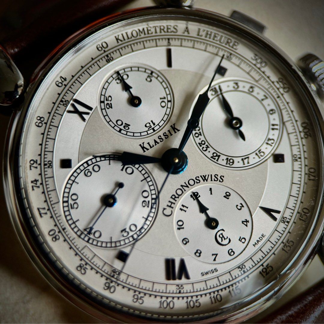 RARE Chronoswiss Klassik Chronograph Luxury Watches on Carousell