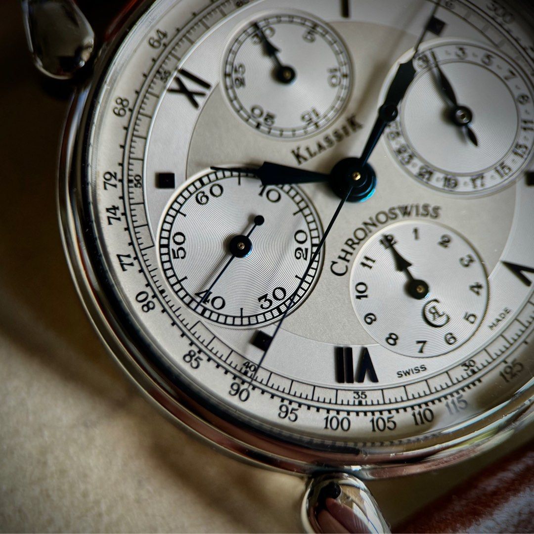 RARE Chronoswiss Klassik Chronograph