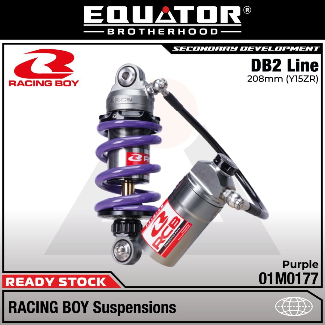 RCB Suspensions DB2 Line for Yamaha Sniper 150 [𝙍𝙀𝘼𝘿𝙔 𝙎𝙏𝙊𝘾𝙆𝙋𝙍𝙄𝘾𝙀𝙎