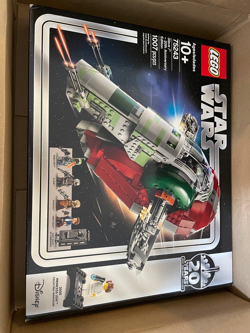 (RETIRED) LEGO 75243 Star Wars Slave l – 20th Anniversary Edition Building  Kit (1007 Pieces)
