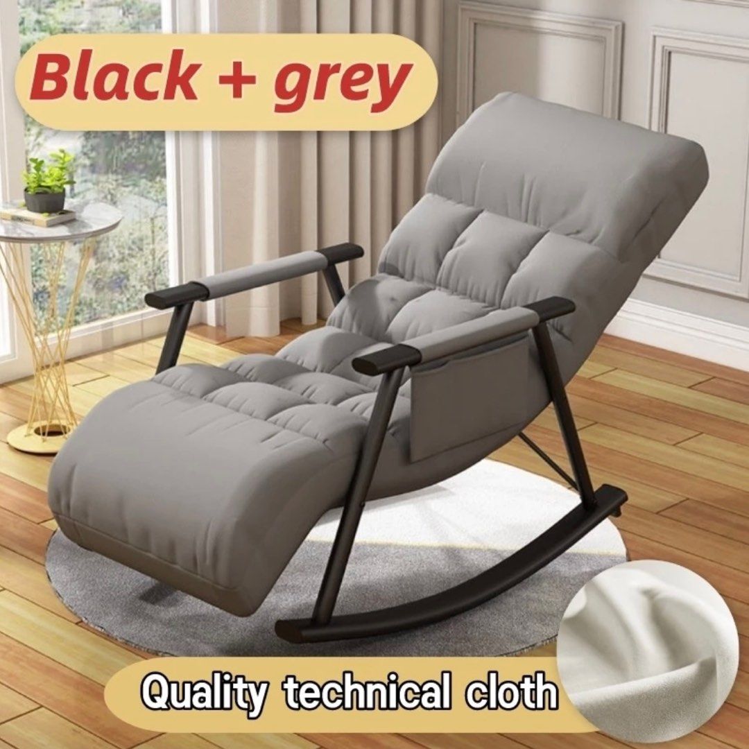 Rocking sleeping outlet chair
