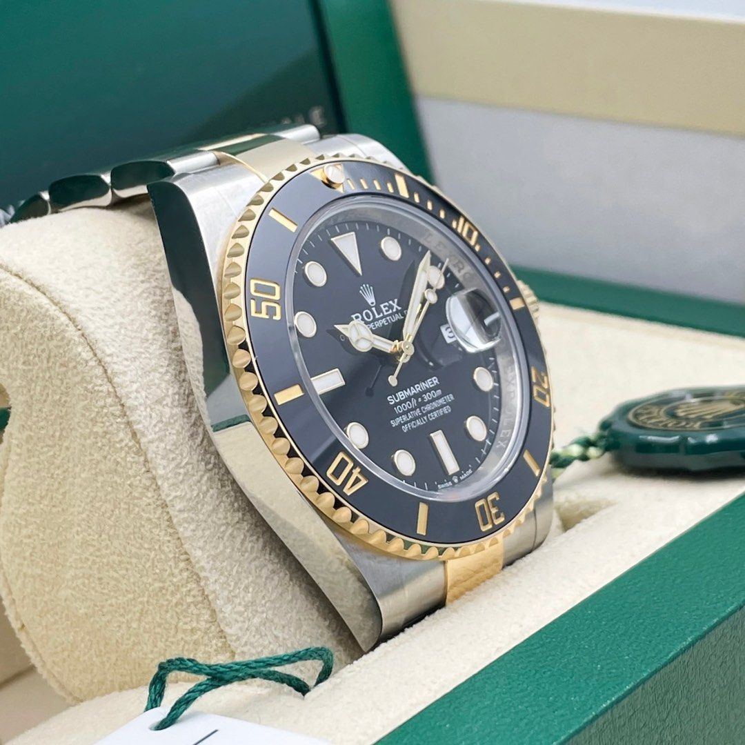 Rolex Submariner Steel Rolesor Black 41mm 126613LN Swiss