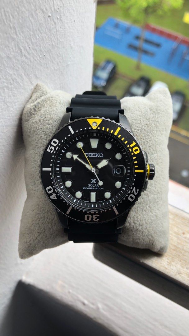 Seiko Solar 200m diver SNE441P1 free delivery