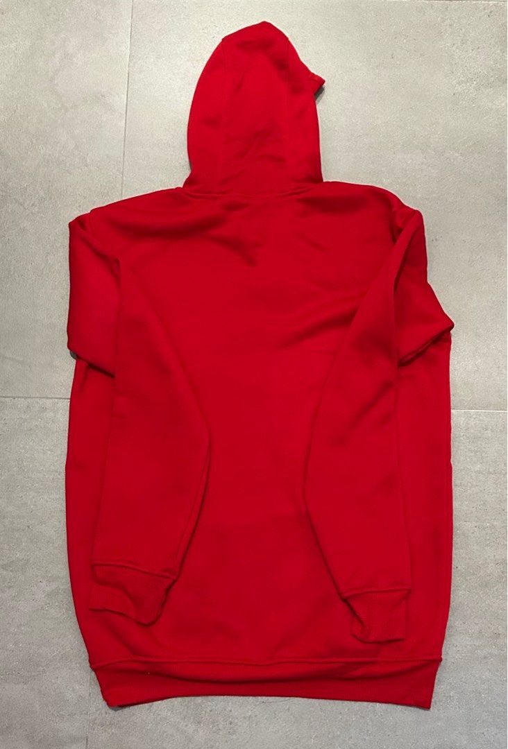 Red hoodie jacket new arrivals women's