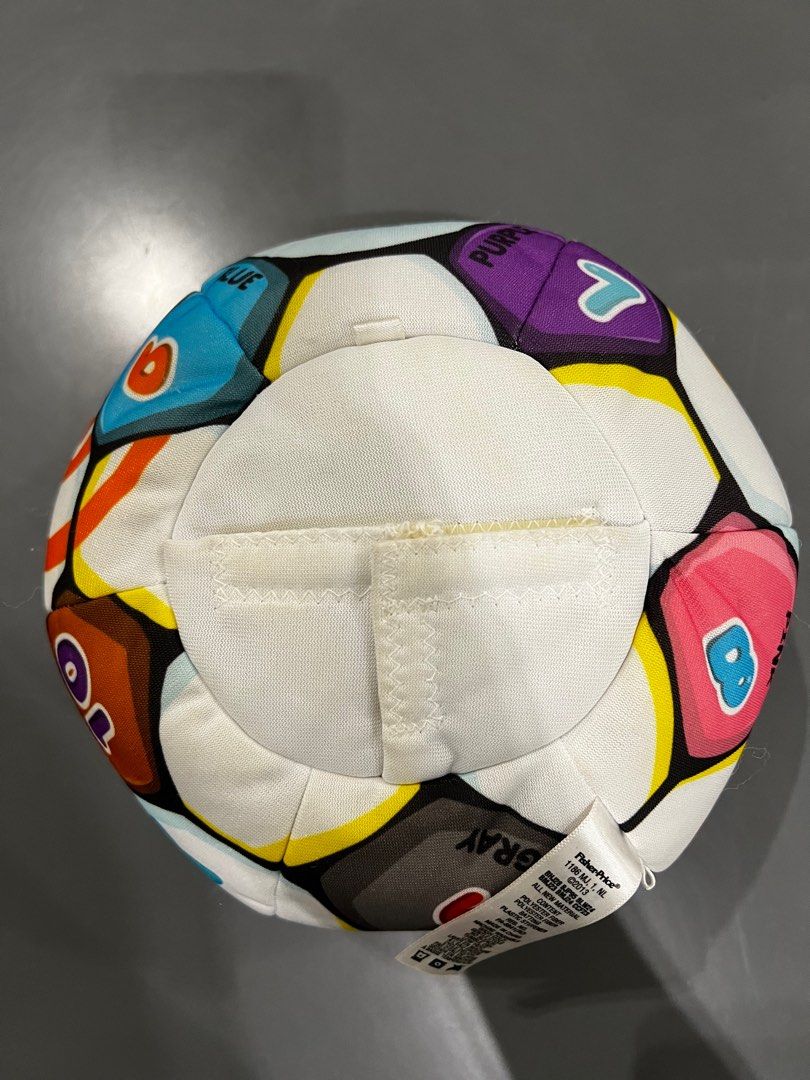 Fisher price laugh and shop learn singin soccer ball