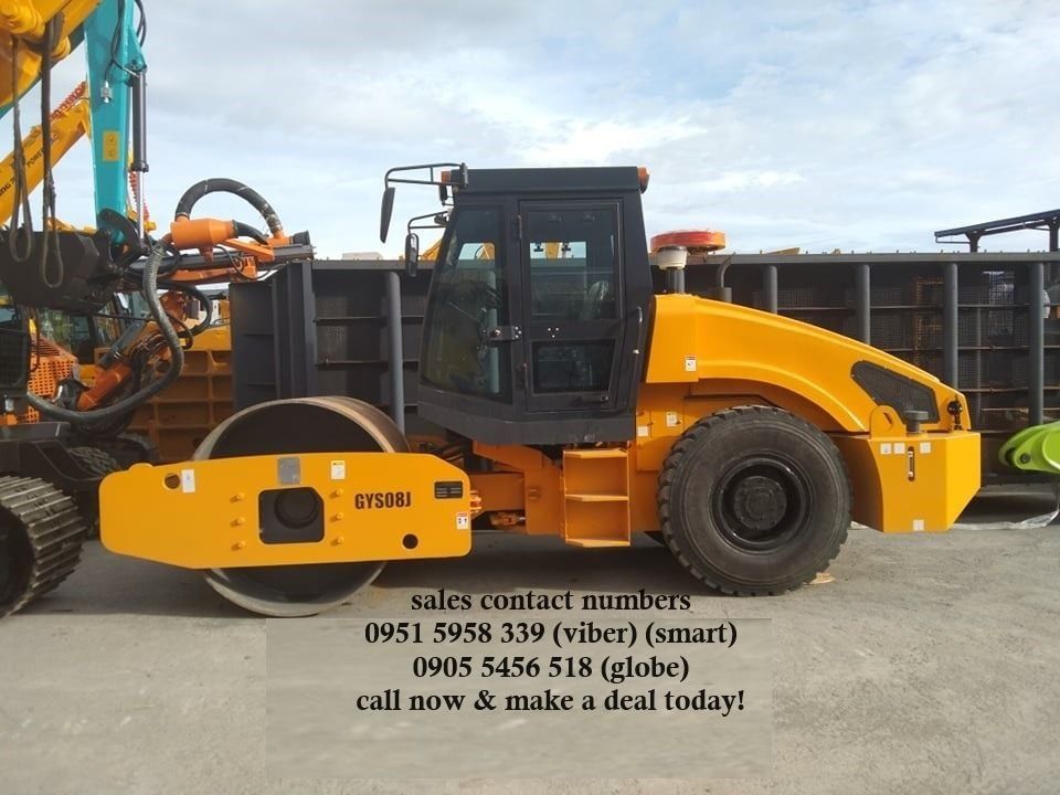 sinomach gys08j vibratory road roller / road compactor 8 tons, Special ...