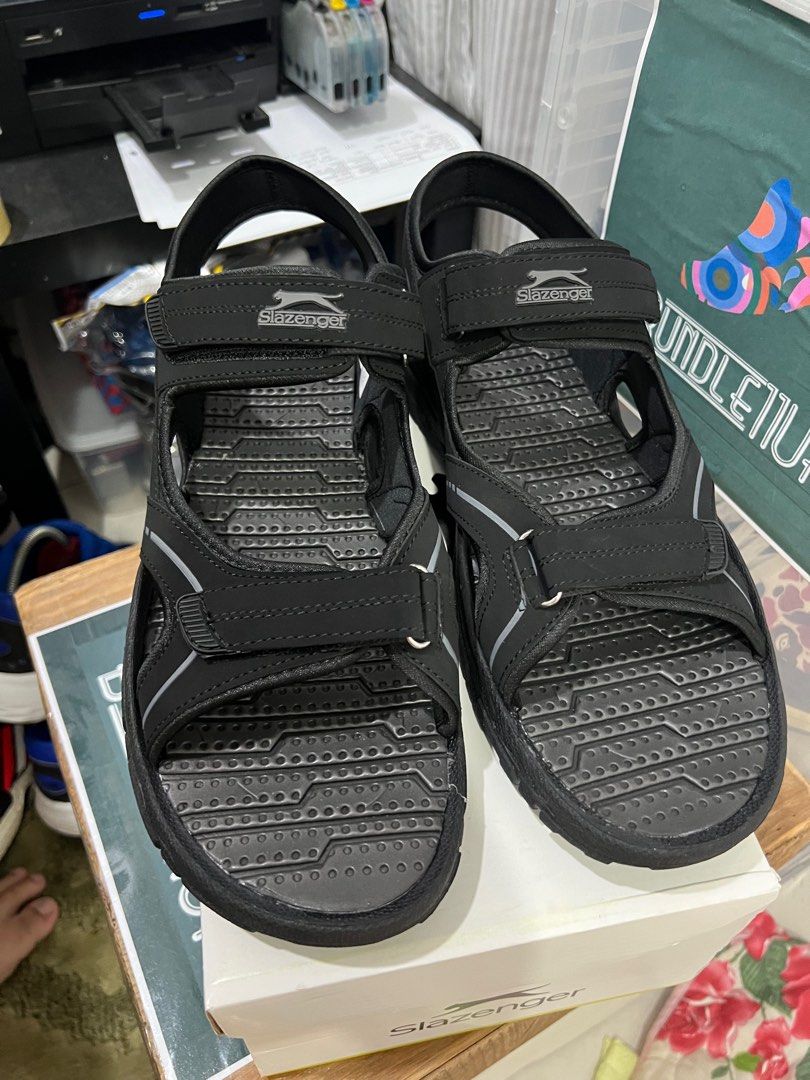 Slazenger Wave Sandal Black 14UK Everything Else Others on Carousell