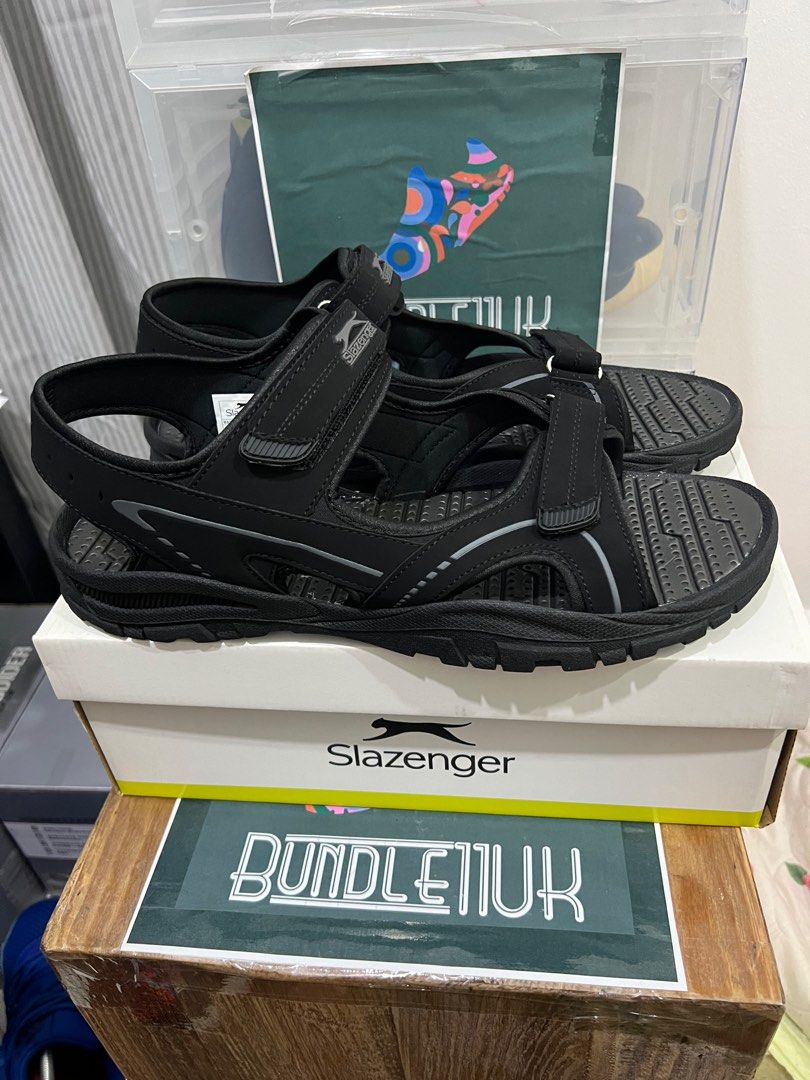 Slazenger Wave Sandal Black 14UK Everything Else Others on Carousell