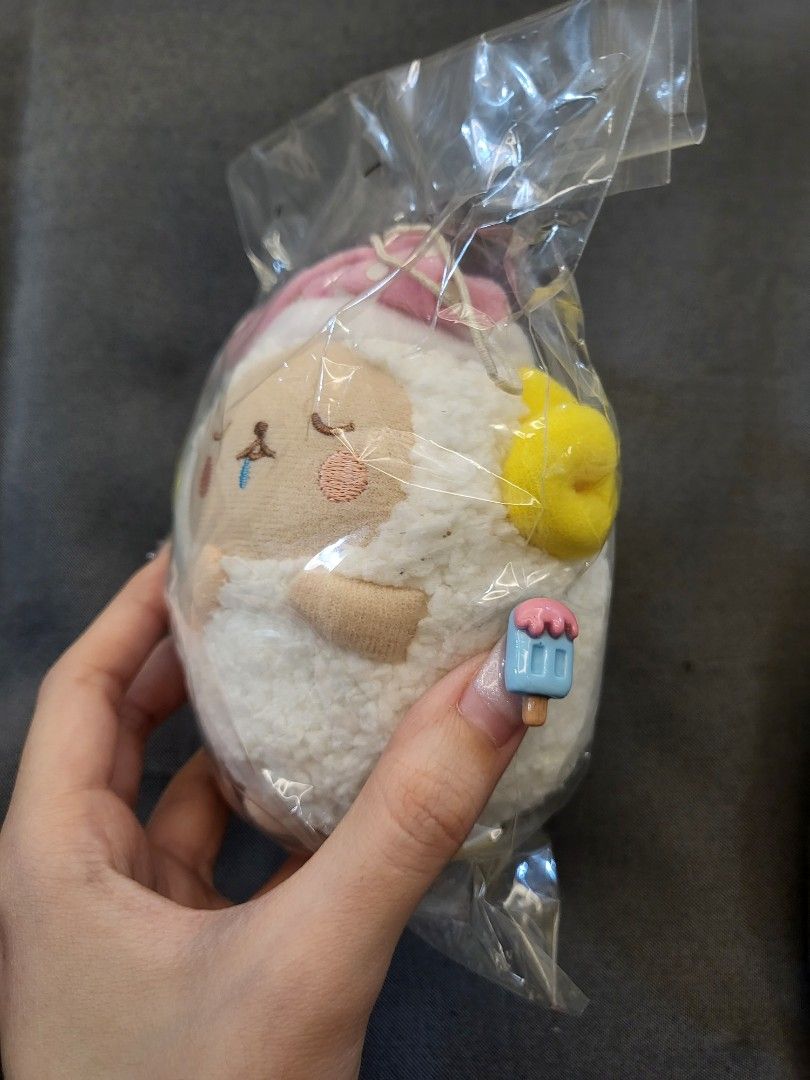 Sleeping Lamb Plushie Keychain (Category: Plushies & Soft Toys) located in San Fernando. Submitted by jpmarketplace2023 (Listing ID 1278200435, Image 3). Description: -Sleeping lamb plushie keychain for only PHP220 -Authentic from Japan.