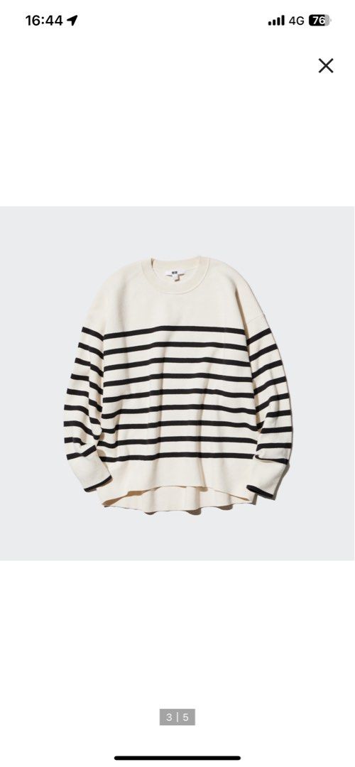 SMOOTH COTTON LONG SLEEVE CREW NECK SWEATER