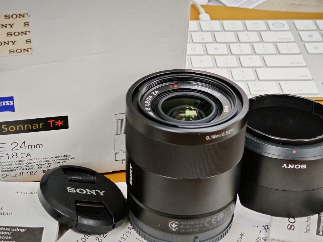Sony Sonnar T* E 24mm F1.8 ZA, SEL24F18Z, 攝影器材, 鏡頭及裝備