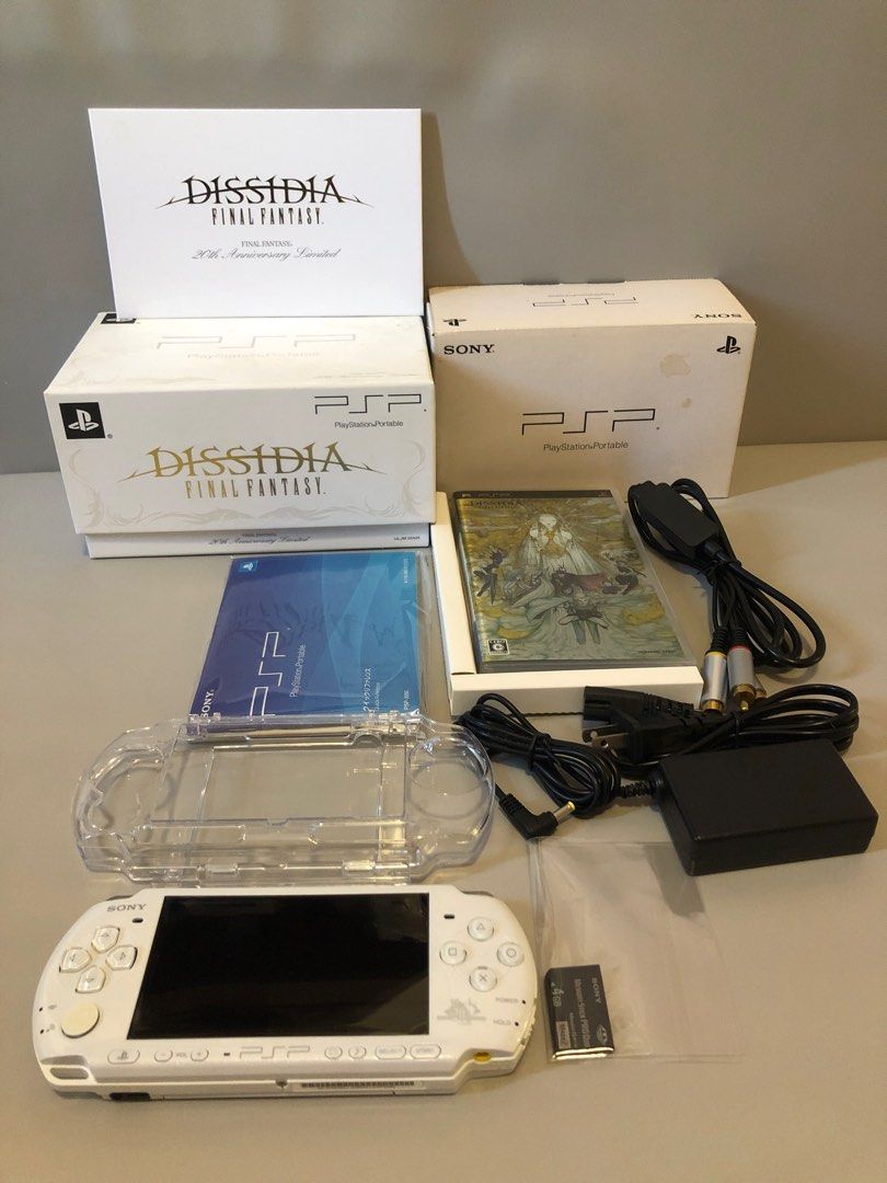 Sony PSP 3000 Dissidia Final Fantasy FF 20th限定版手提遊戲機